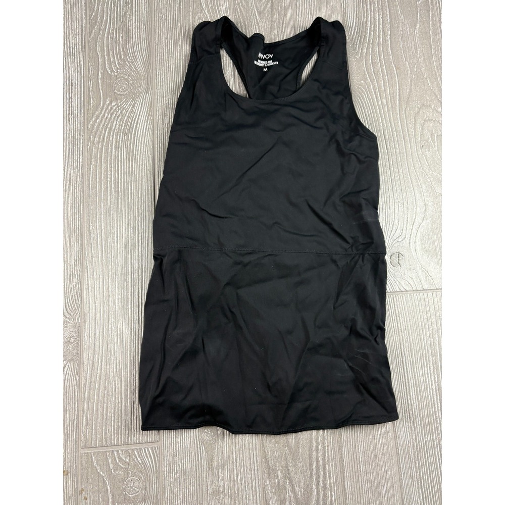 Wivov High Compression Tank Top Shapewear Womens Medium Black Racerback Wireless